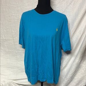 Polo by Ralph Lauren Men's Teal Short Sleeve Tee